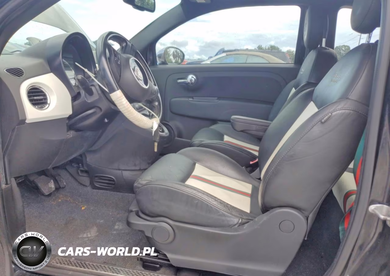 2013 Fiat 500 Lounge VIN:3C3CFFCR0DT707511 - 7