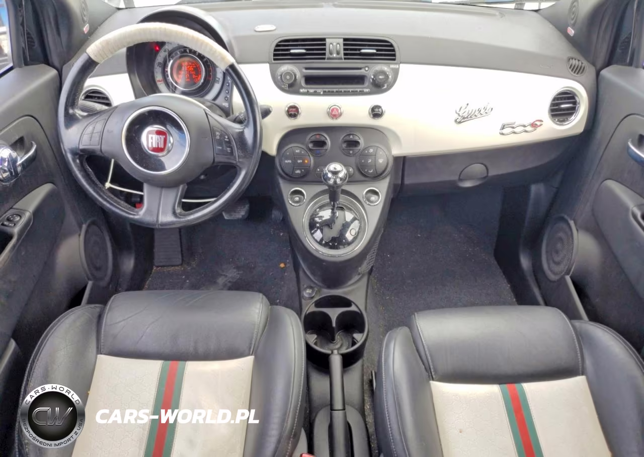 2013 Fiat 500 Lounge VIN:3C3CFFCR0DT707511 - 8