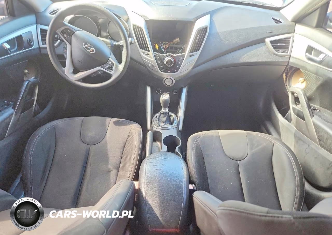 2012 Hyundai Veloster Base VIN:KMHTC6AD2CU082251 - 8