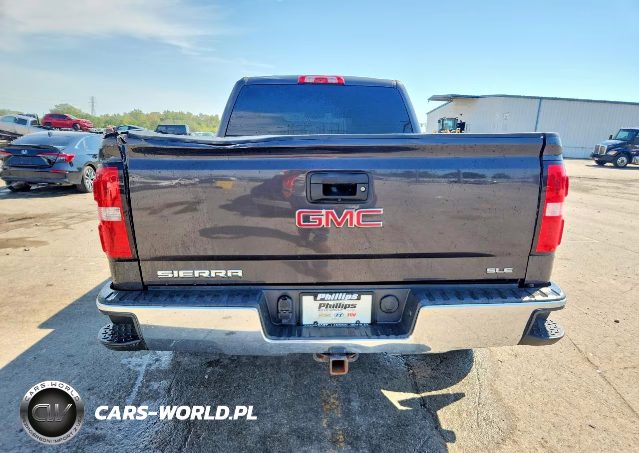 2015 GMC Sierra K1500 Sle VIN:1GTV2UEC3FZ228931 - 6
