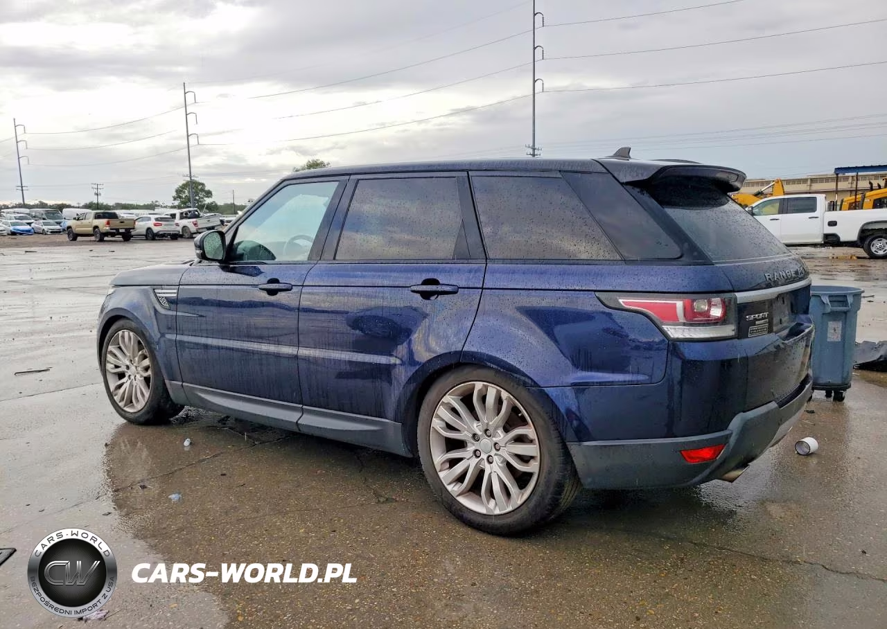 2016 Land Rover Range Rover Sport Hse VIN:SALWR2PF0GA652328 - 2