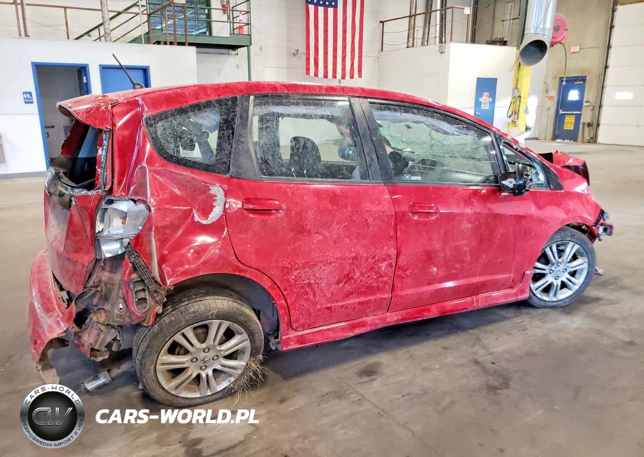 2010 Honda Fit Sport VIN:JHMGE8H47AC040340 - 3