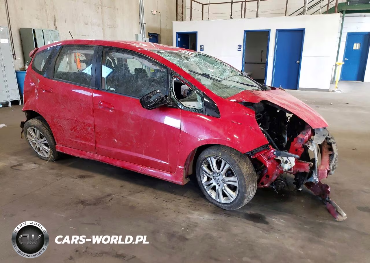 2010 Honda Fit Sport VIN:JHMGE8H47AC040340 - 4