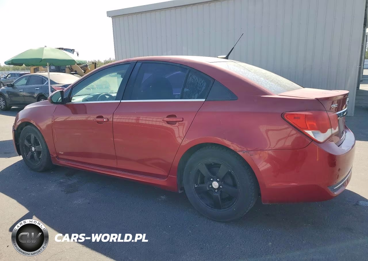 2013 Chevrolet Cruze Lt VIN:1G1PC5SB2D7267146 - 2
