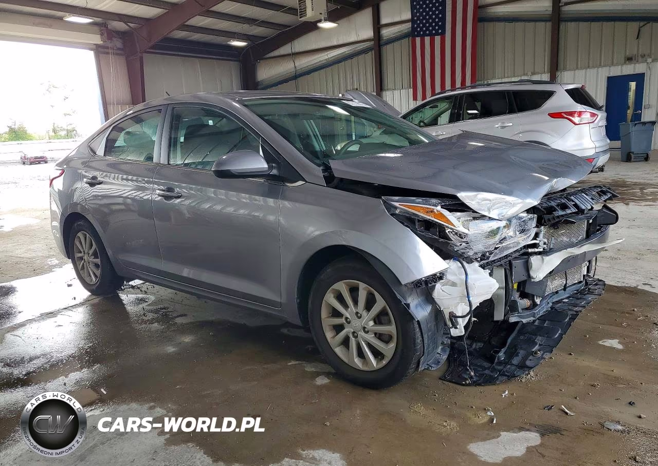 2022 Hyundai Accent Sel VIN:3KPC24A64NE185976 - 4