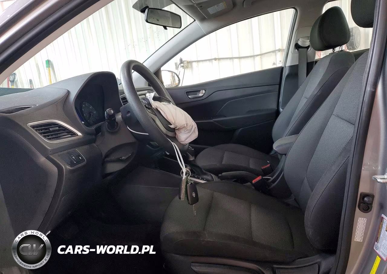 2022 Hyundai Accent Sel VIN:3KPC24A64NE185976 - 7
