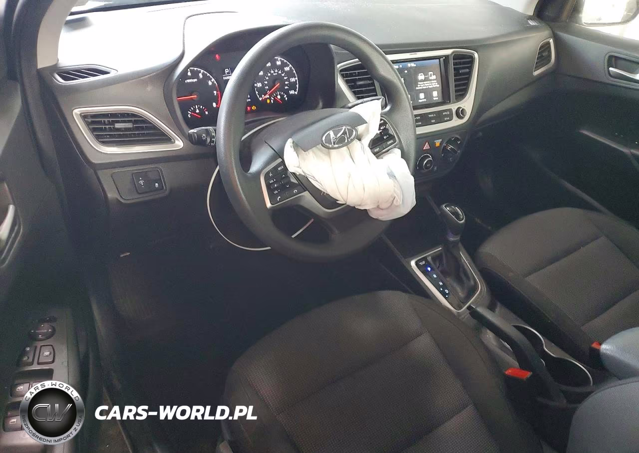 2022 Hyundai Accent Sel VIN:3KPC24A64NE185976 - 8
