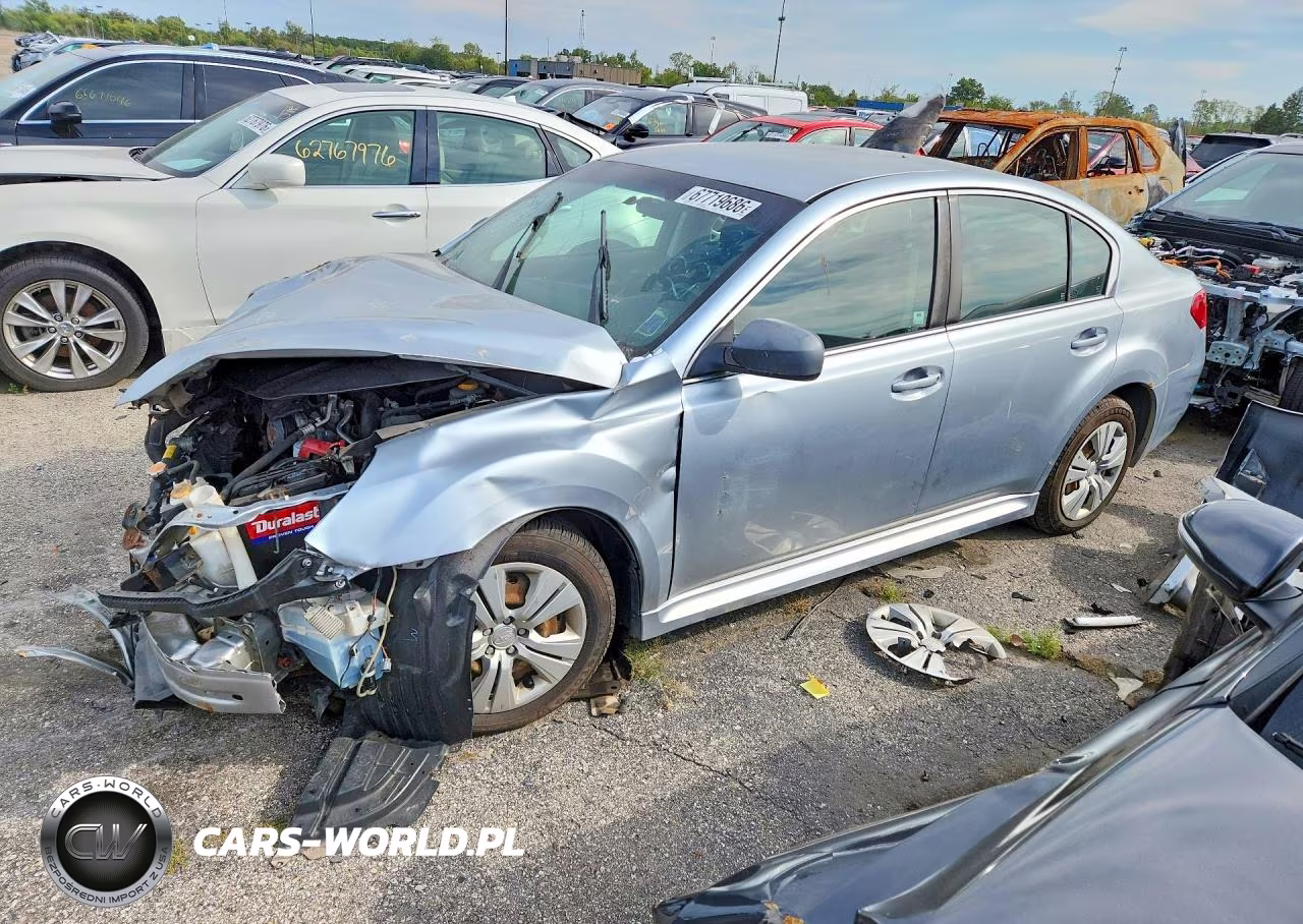 2013 Subaru Legacy 2.5I VIN:4S3BMCA65D3012330 - 1