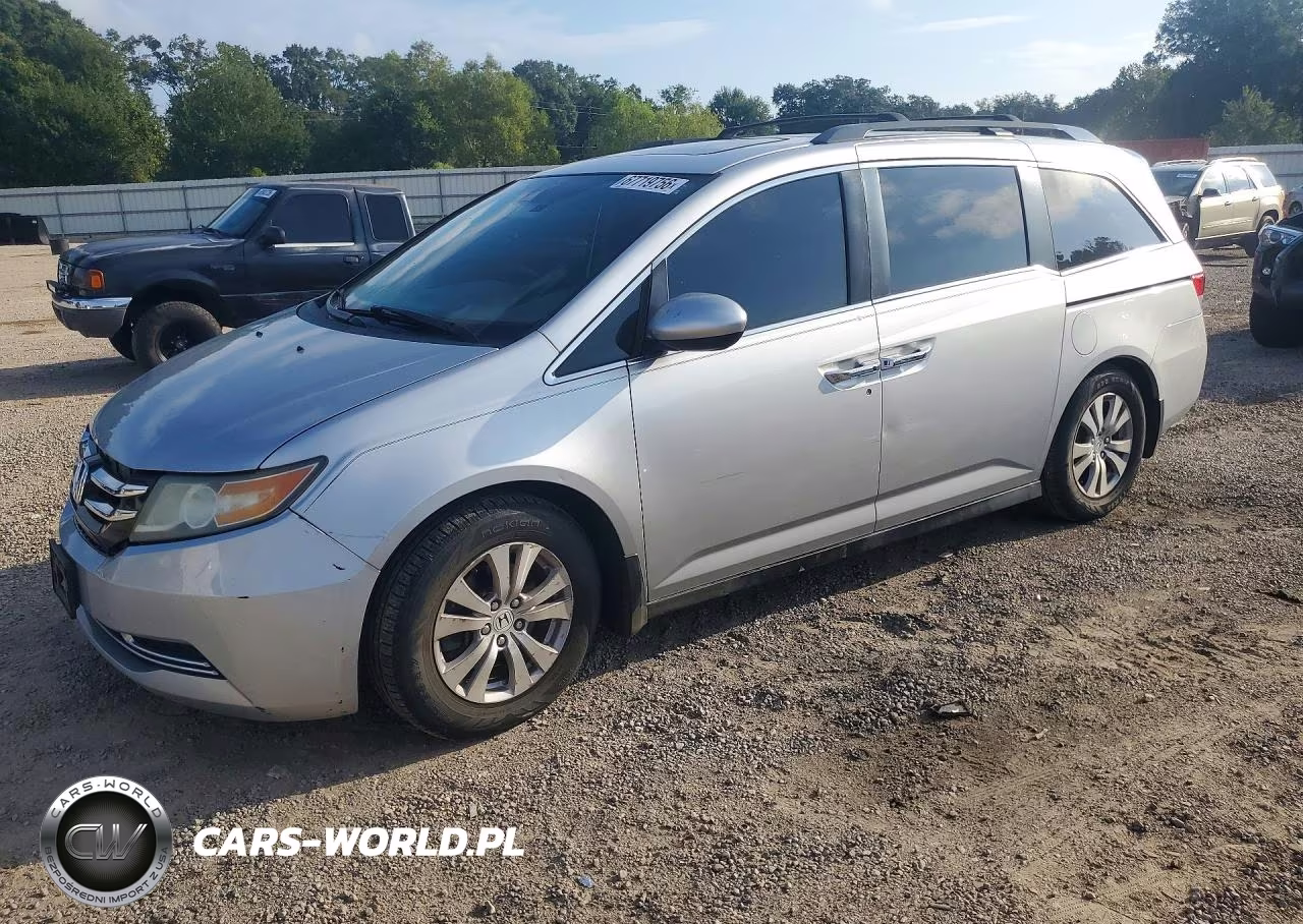 2014 Honda Odyssey Exl VIN:5FNRL5H6XEB106789 - 1