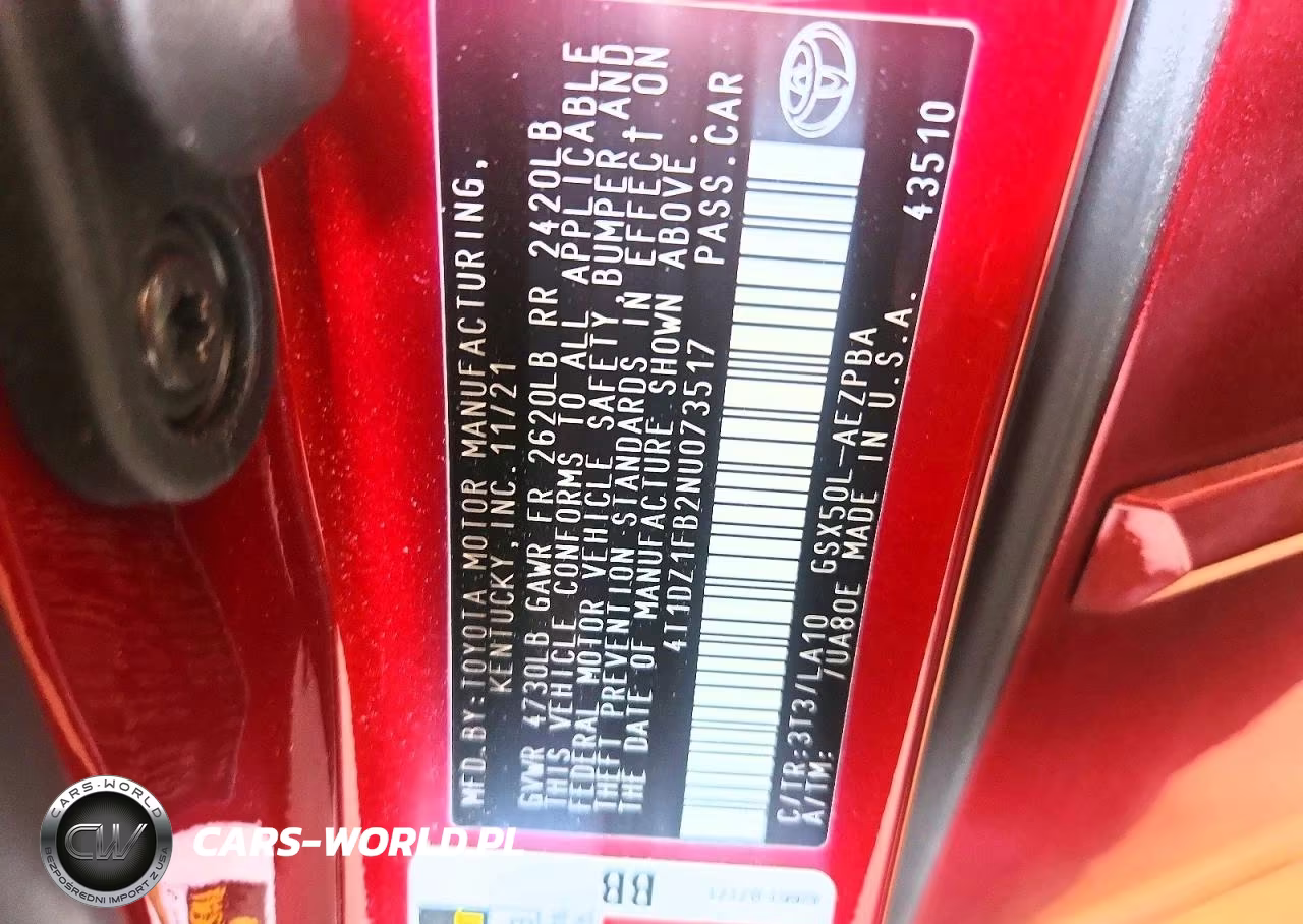 2022 Toyota Avalon Limited VIN:4T1DZ1FB2NU073517 - 12