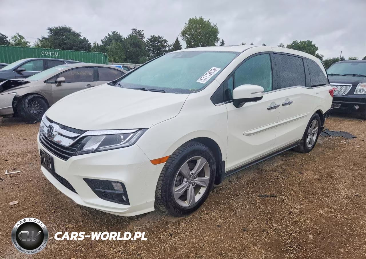 2019 Honda Odyssey Exl VIN:5FNRL6H71KB065527 - 1