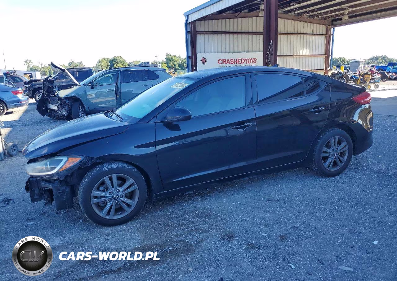 2018 Hyundai Elantra Sel VIN:5NPD84LF1JH303455 - 1