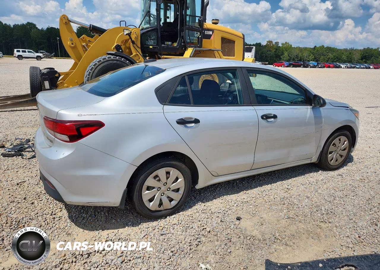 2018 Kia Rio Lx VIN:3KPA24AB2JE058299 - 3