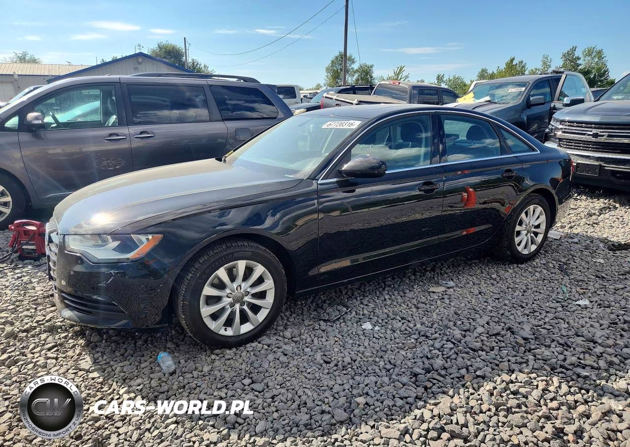 2013 Audi A6 Premium VIN:WAUFFAFC5DN154791 - 1