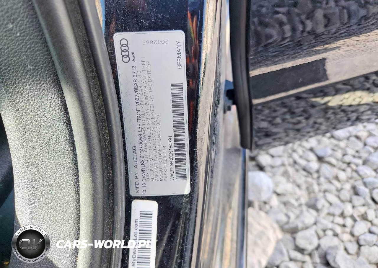 2013 Audi A6 Premium VIN:WAUFFAFC5DN154791 - 12