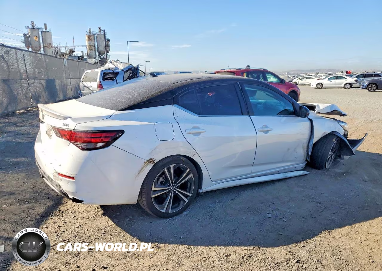 2021 Nissan Sentra Sr VIN:3N1AB8DV0MY217744 - 3