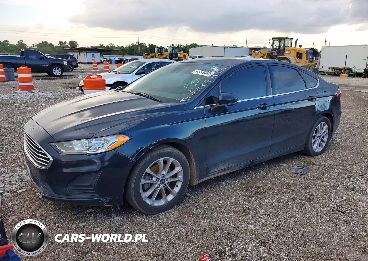 2020 Ford Fusion Se VIN:3FA6P0HD3LR246354 - 1