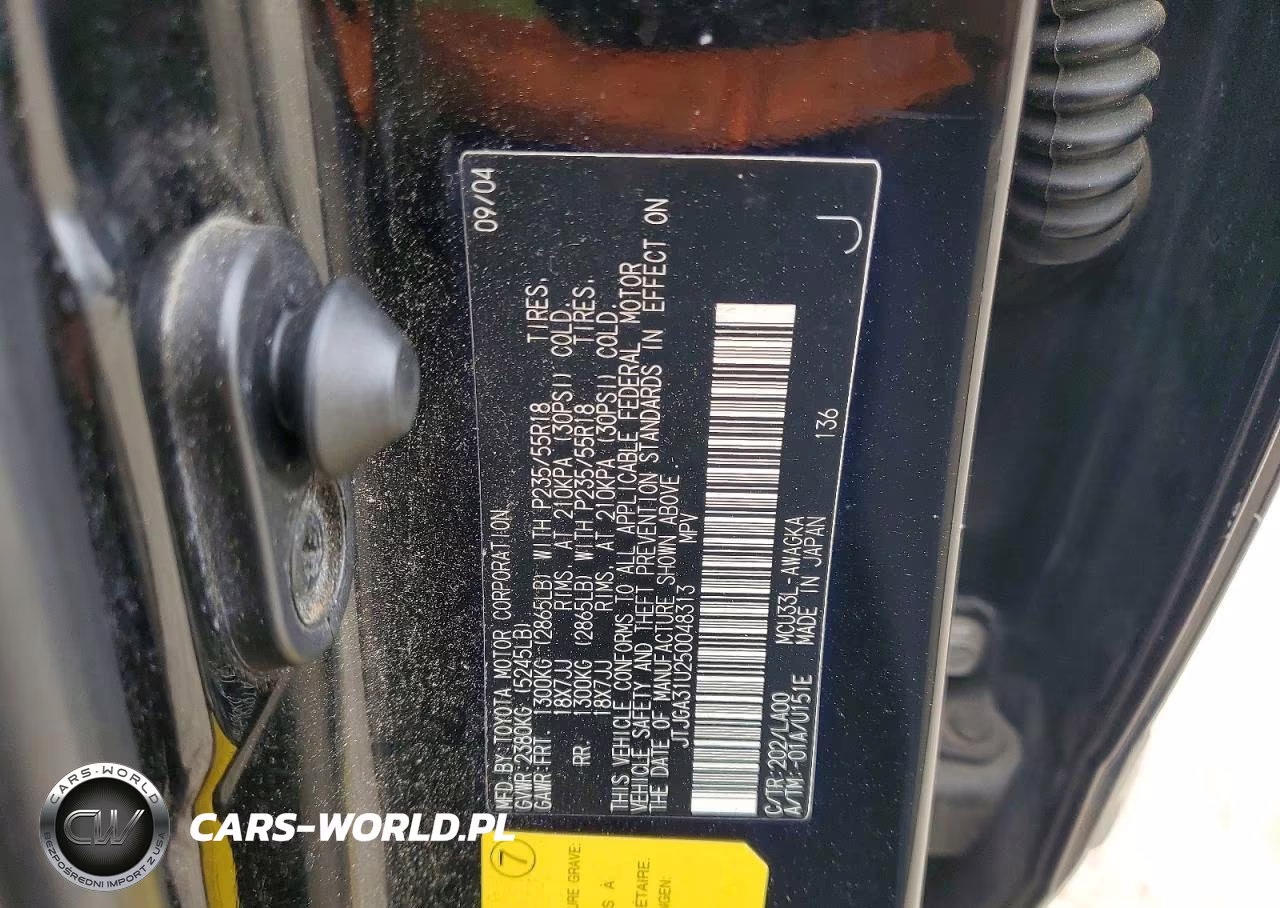 2005 Lexus Rx 330 VIN:JTJGA31U250048313 - 12