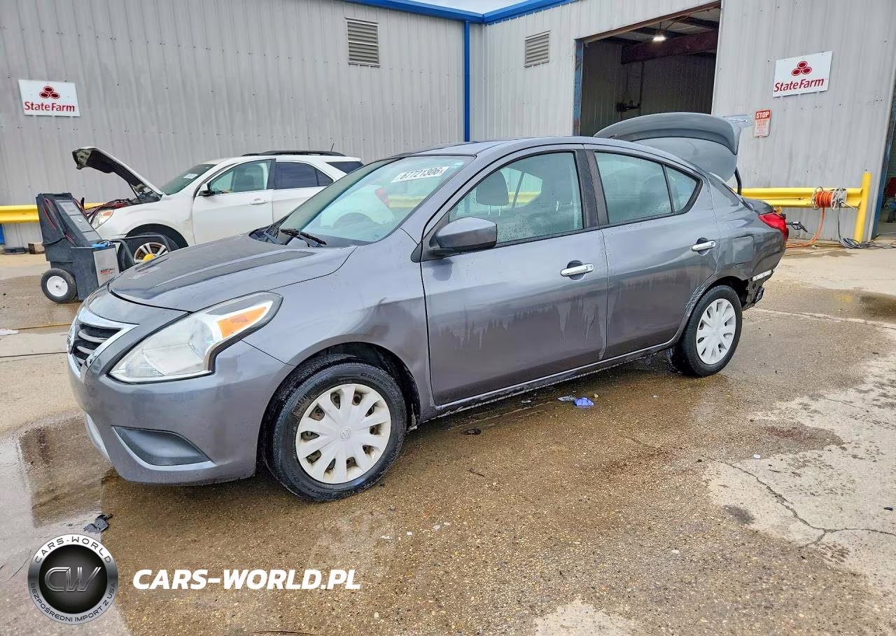 2019 Nissan Versa Sv VIN:3N1CN7AP9KL853105 - 1
