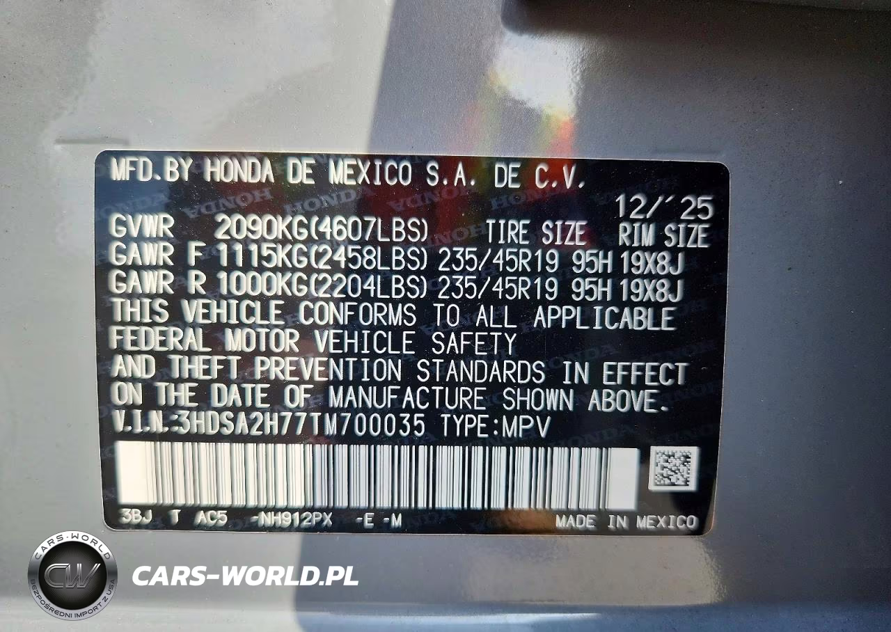 2026 Acura Adx A-Spec Advance VIN:3HDSA2H77TM700035 - 14