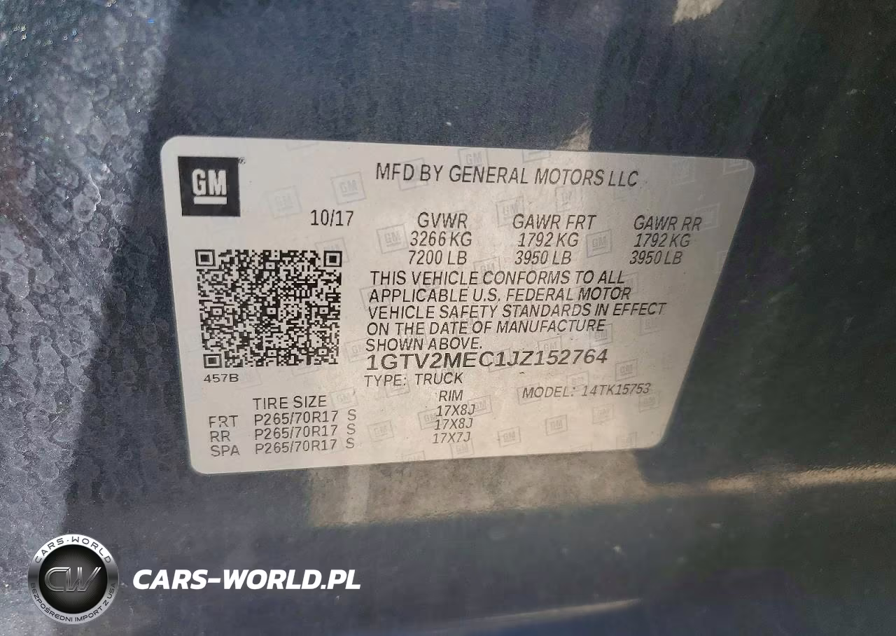 2018 GMC Sierra K1500 Sle VIN:1GTV2MEC1JZ152764 - 12
