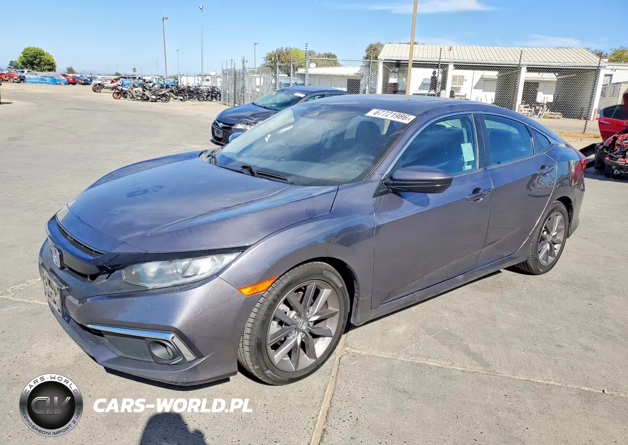2019 Honda Civic Exl VIN:19XFC1F72KE215238 - 1