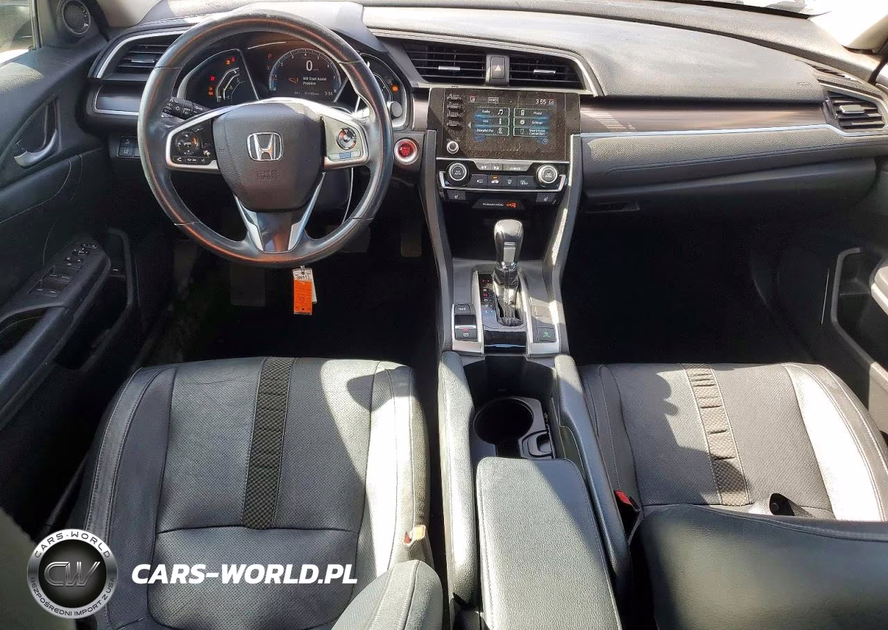 2019 Honda Civic Exl VIN:19XFC1F72KE215238 - 8