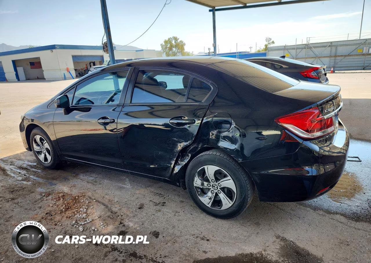 2013 Honda Civic Lx VIN:19XFB2F53DE293716 - 2