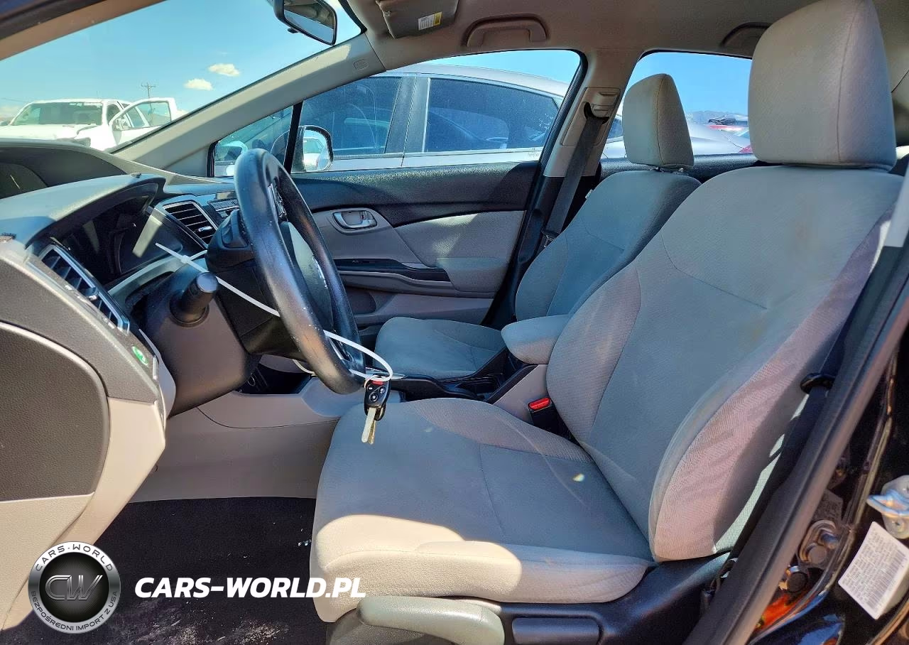 2013 Honda Civic Lx VIN:19XFB2F53DE293716 - 7