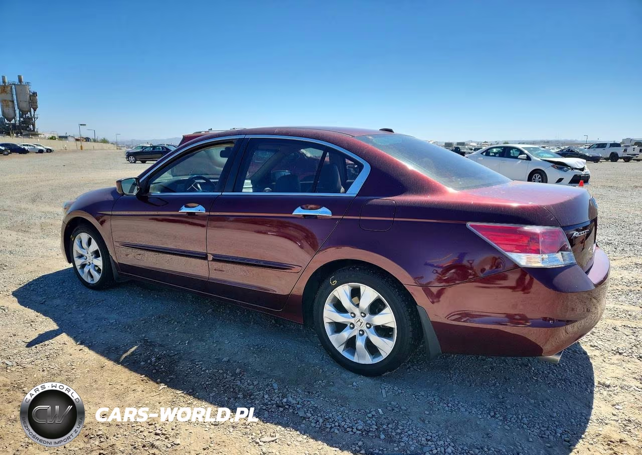 2008 Honda Accord Exl VIN:1HGCP36898A012498 - 2