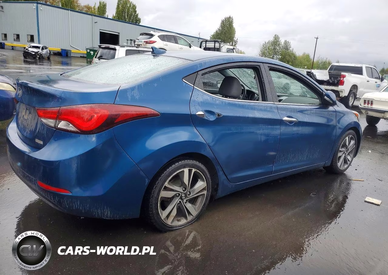 2015 Hyundai Elantra Limited VIN:KMHDH4AE0FU381356 - 3