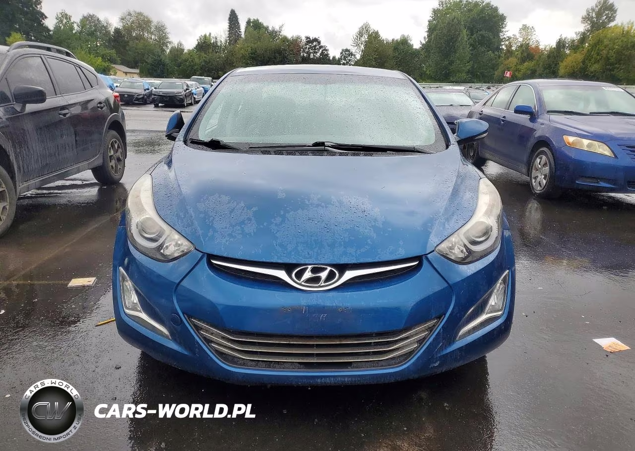 2015 Hyundai Elantra Limited VIN:KMHDH4AE0FU381356 - 5