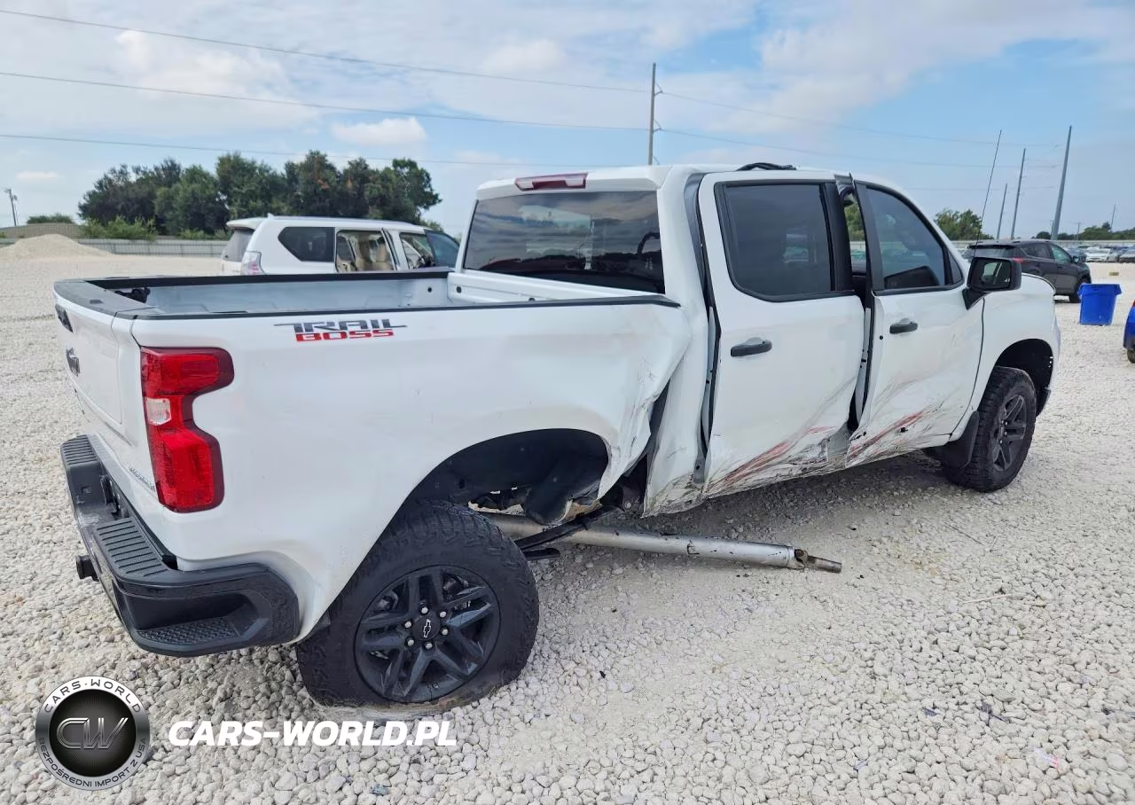 2025 Chevrolet Silverado K1500 Trail Boss Custom VIN:3GCUKCED7SG153465 - 3