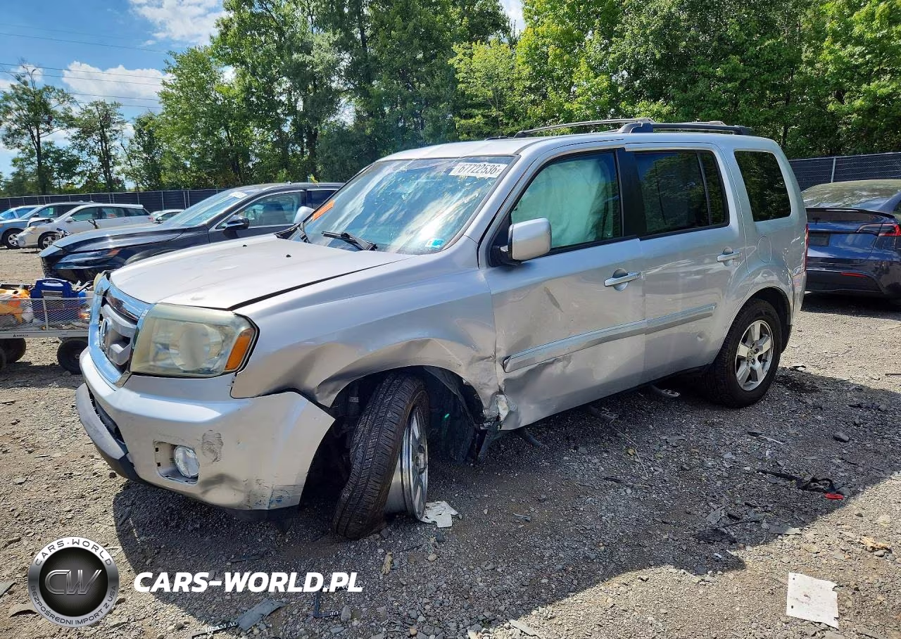 2011 Honda Pilot Exl VIN:5FNYF4H59BB038890 - 1