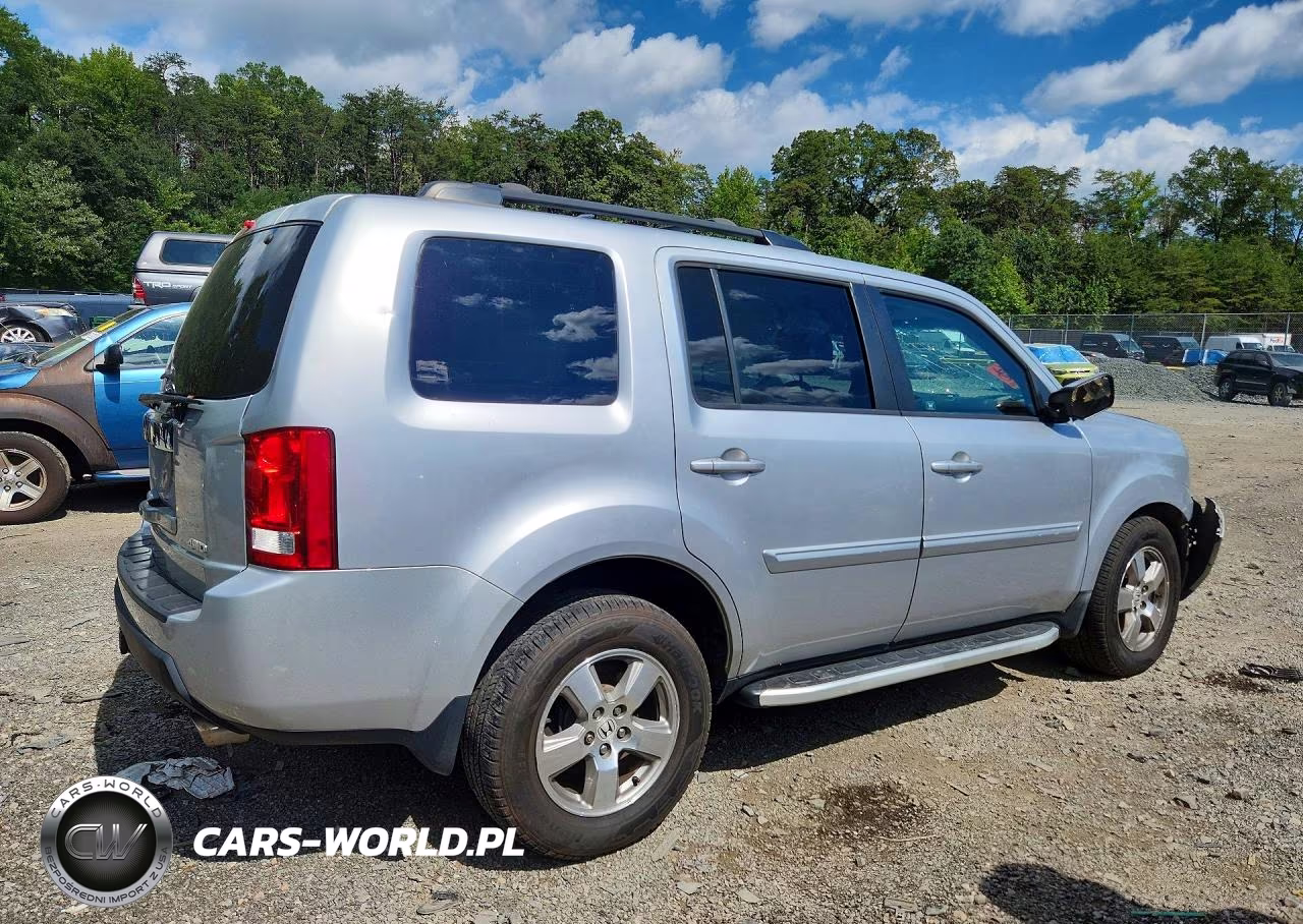 2011 Honda Pilot Exl VIN:5FNYF4H59BB038890 - 3