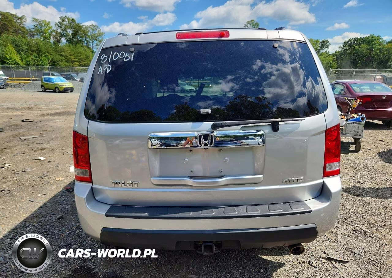 2011 Honda Pilot Exl VIN:5FNYF4H59BB038890 - 6