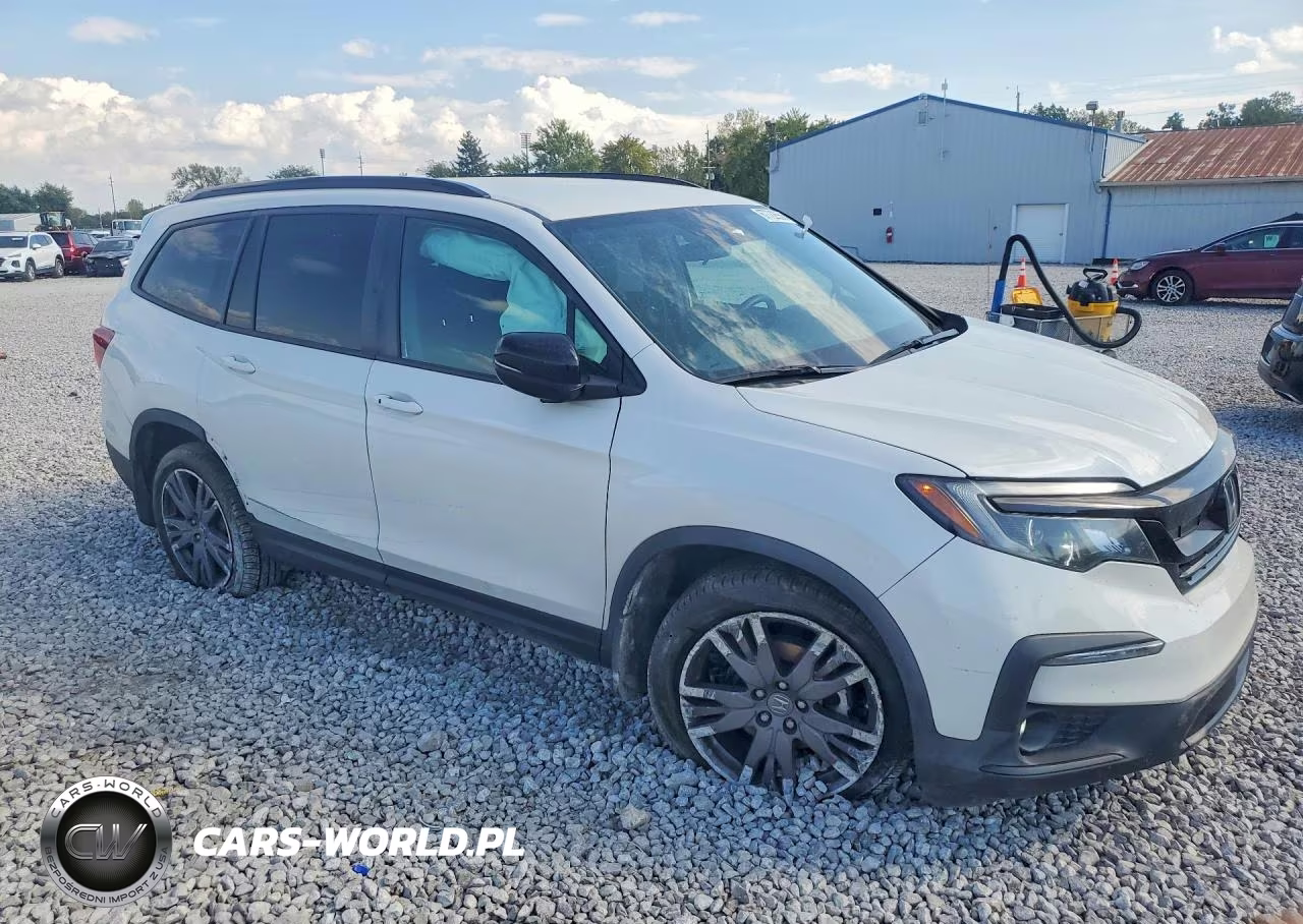 2022 Honda Pilot Sport VIN:5FNYF6H30NB098703 - 4