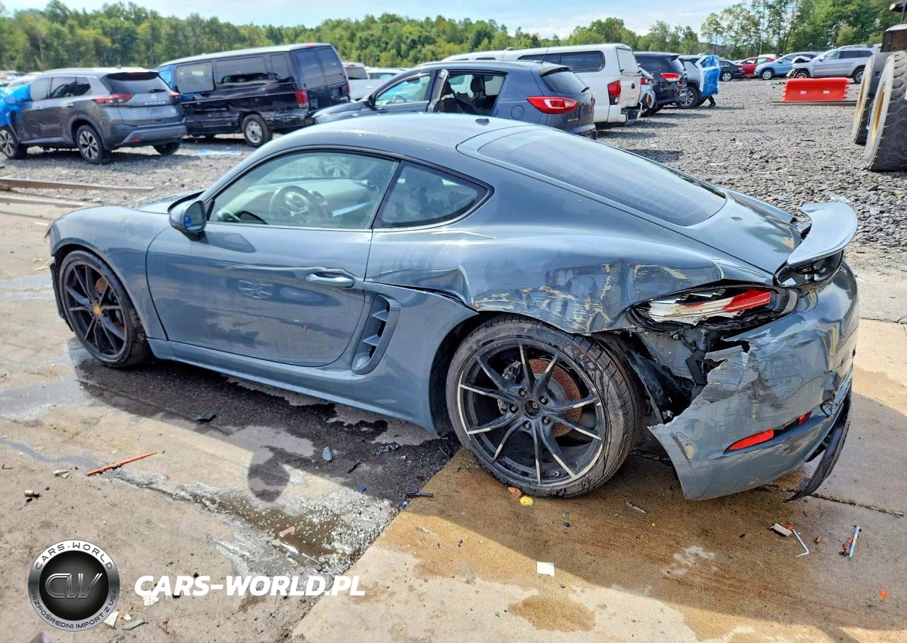 2017 Porsche Cayman VIN:WP0AA2A86HS270870 - 2