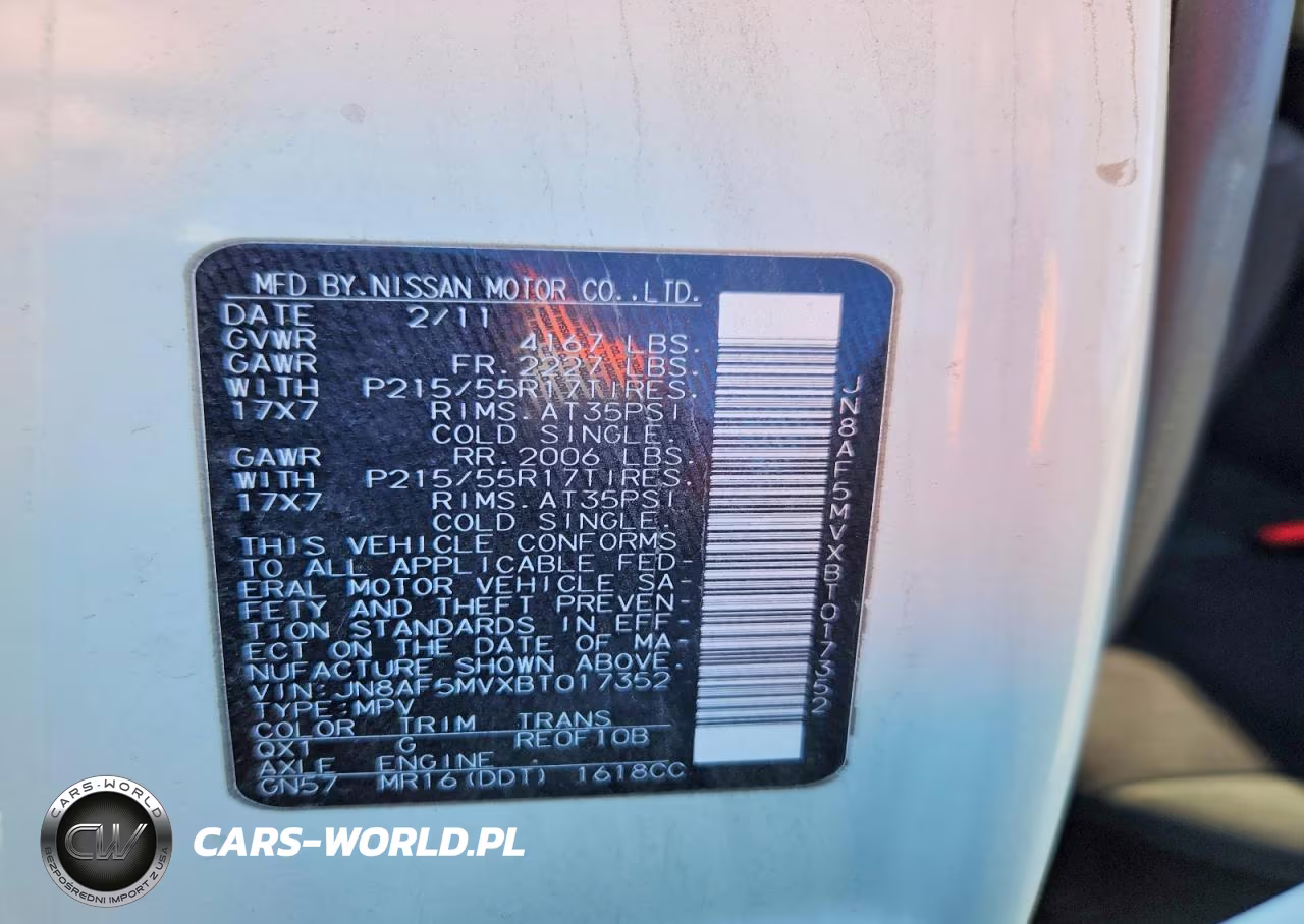 2011 Nissan Juke S VIN:JN8AF5MVXBT017352 - 13