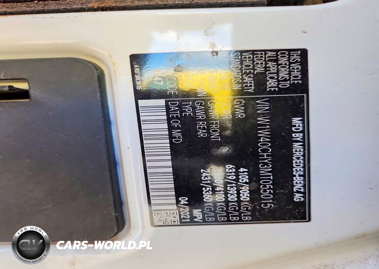 2021 Mercedes-Benz Sprinter 2500 Delivery Van VIN:W1W40CHY3MT055015 - 13