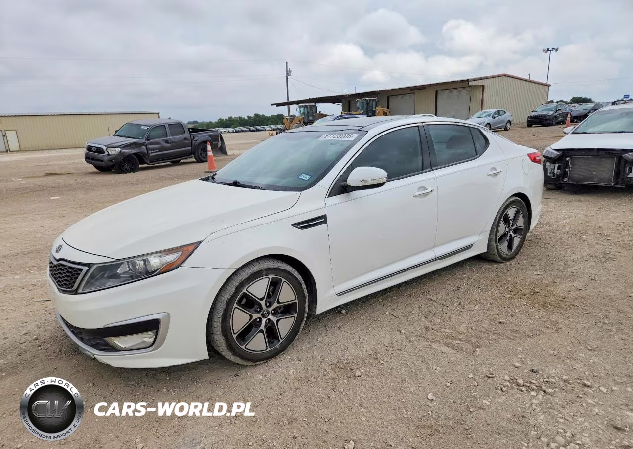 2012 Kia Optima Hybrid VIN:KNAGM4AD4C5009168 - 1