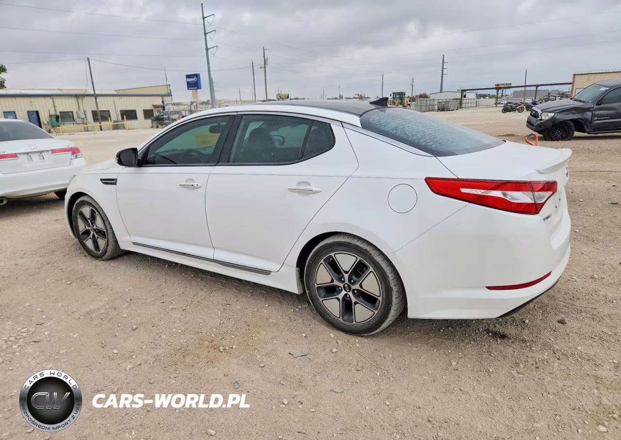 2012 Kia Optima Hybrid VIN:KNAGM4AD4C5009168 - 2