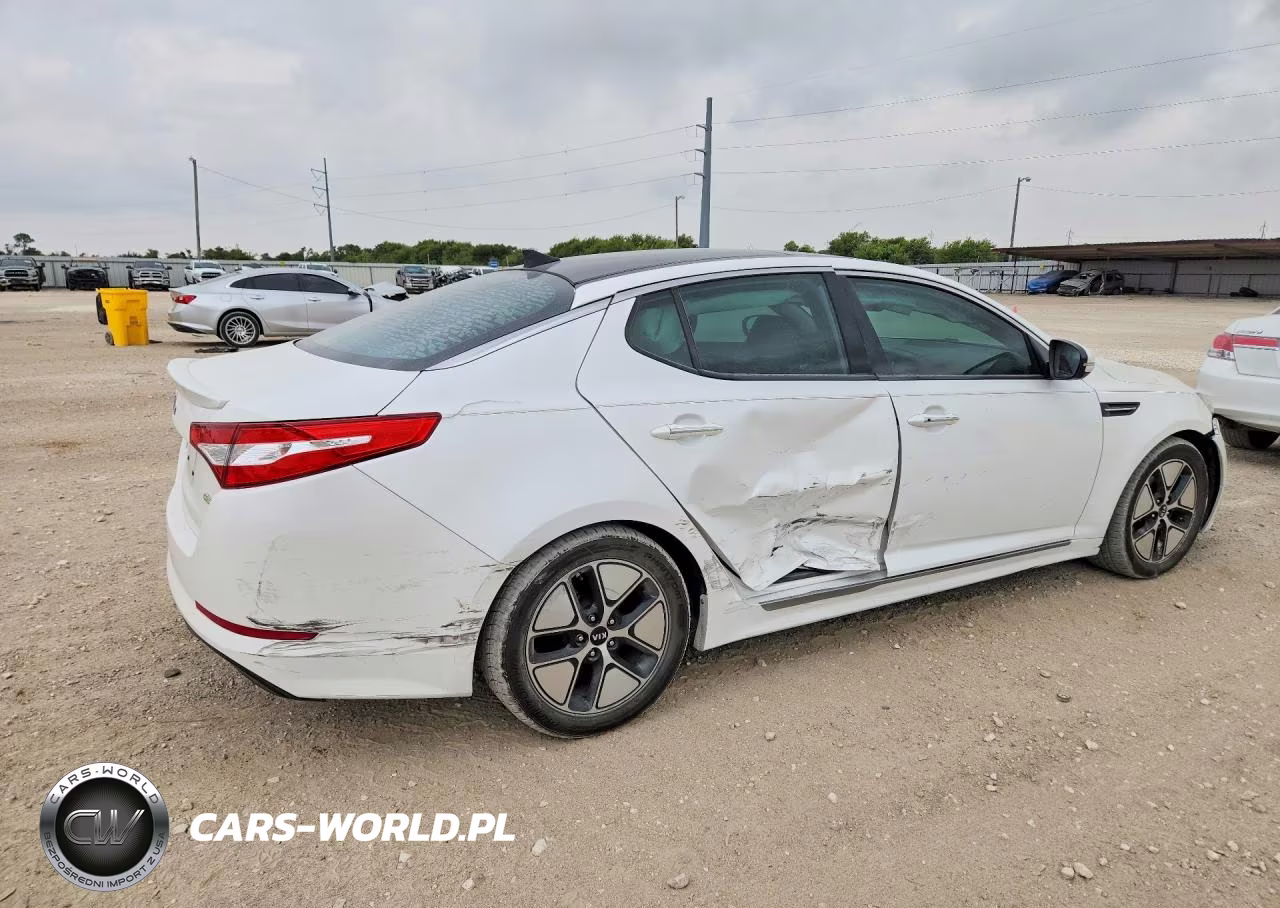 2012 Kia Optima Hybrid VIN:KNAGM4AD4C5009168 - 3