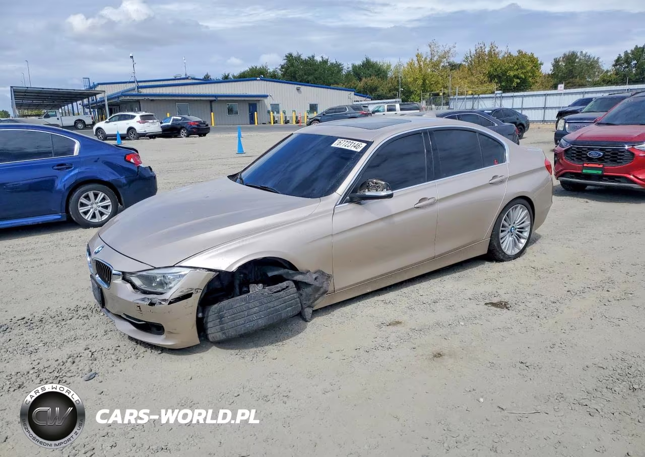 2013 BMW 328 I VIN:WBA3A5C53DF602941 - 1