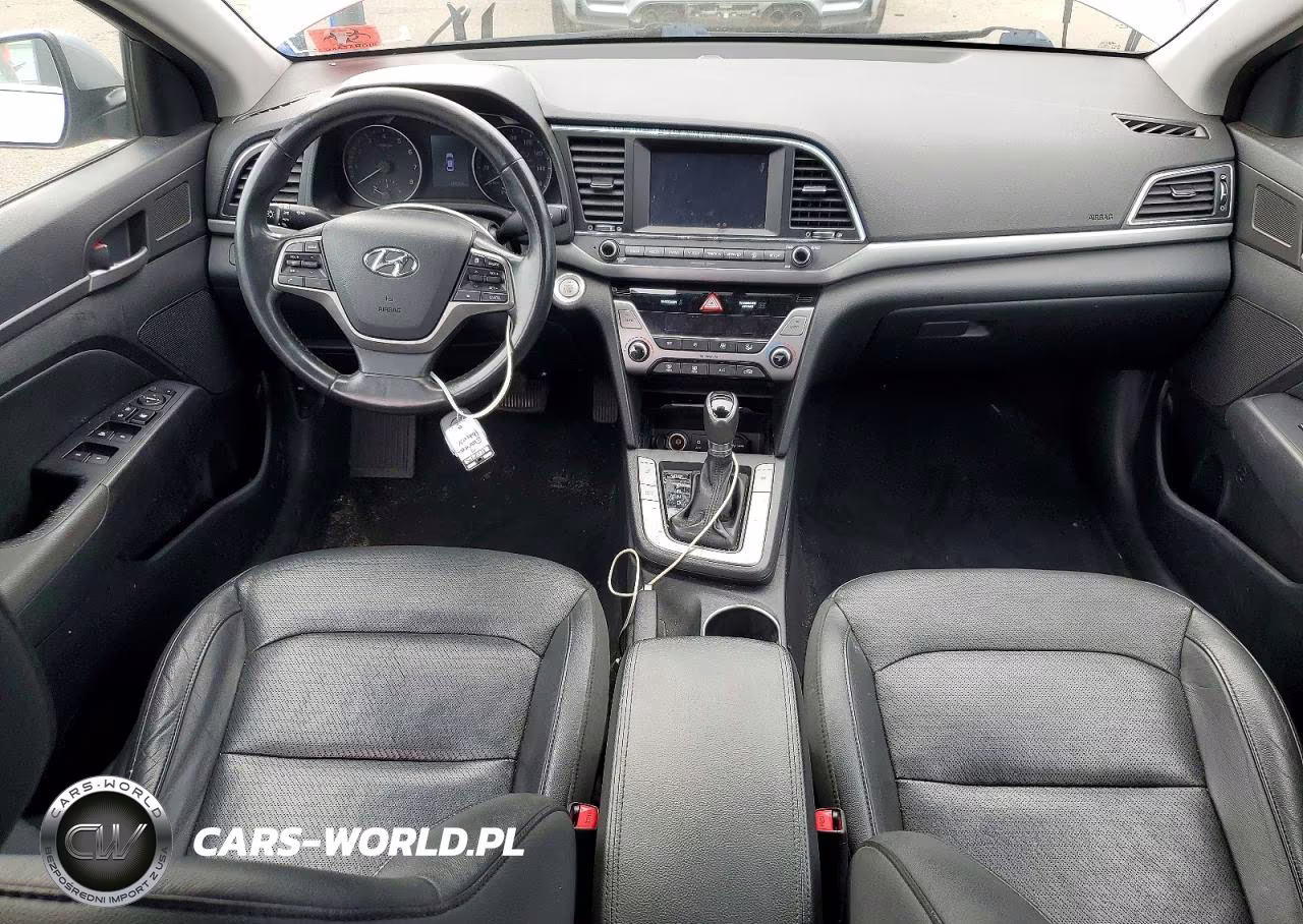 2017 Hyundai Elantra Limited VIN:5NPD84LF7HH051933 - 8