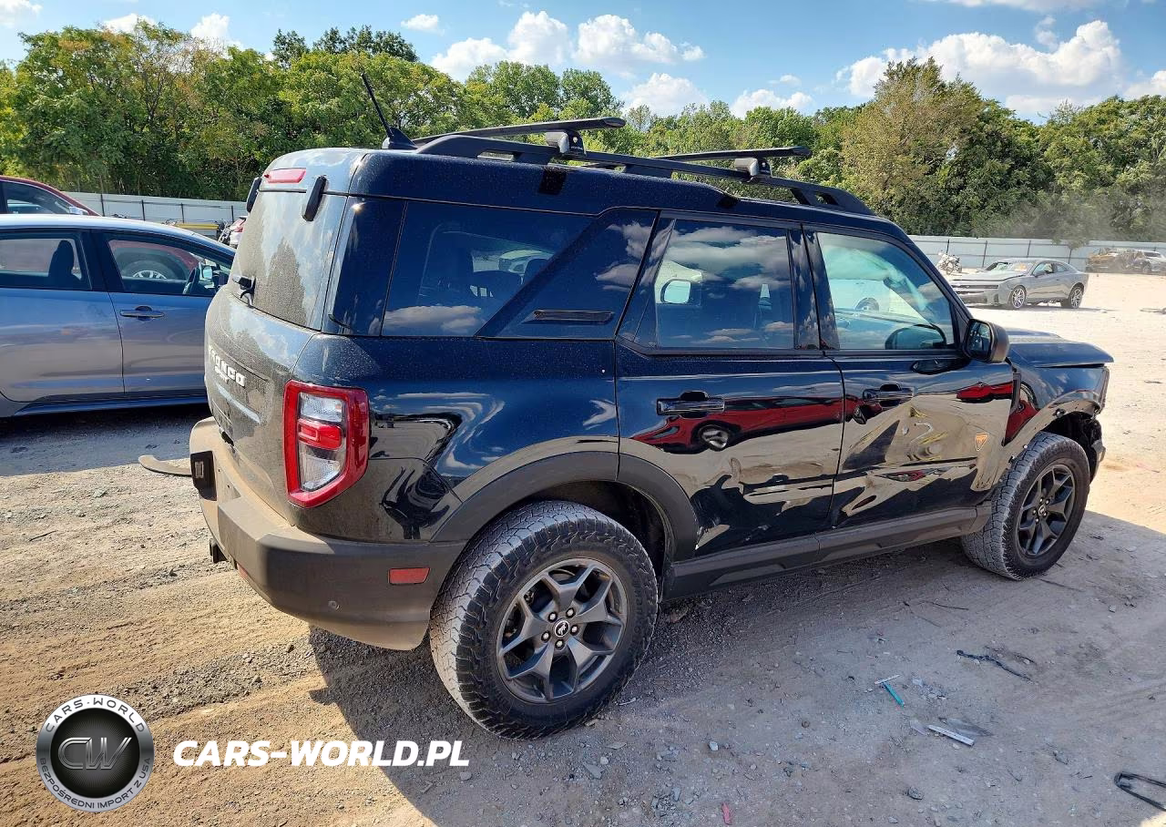 2021 Ford Bronco Sport Badlands VIN:3FMCR9D90MRA03644 - 3