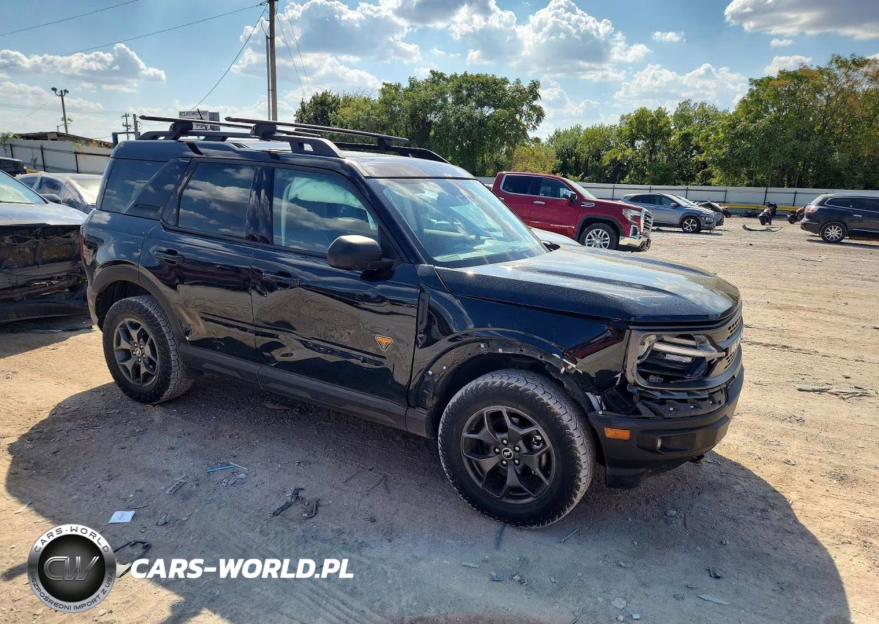 2021 Ford Bronco Sport Badlands VIN:3FMCR9D90MRA03644 - 4