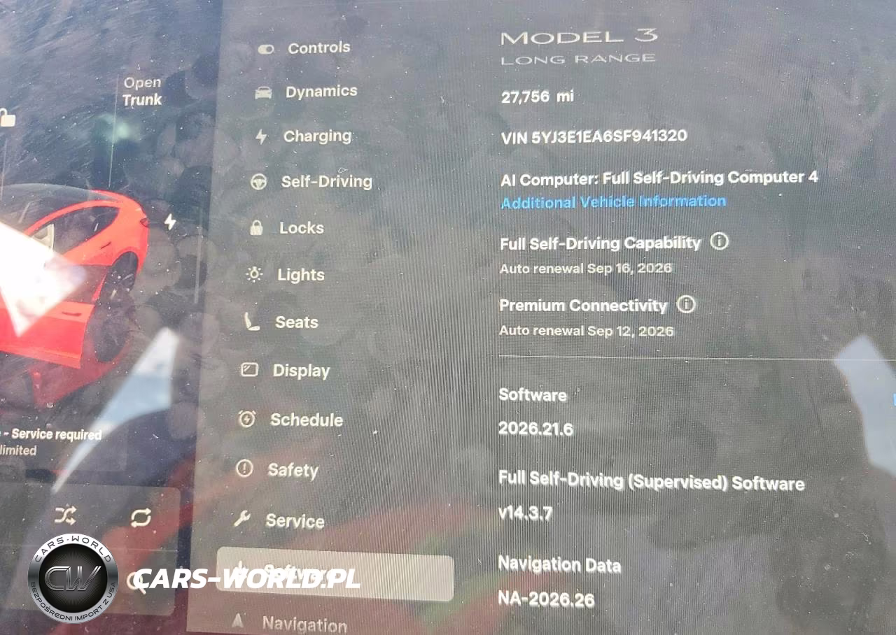 2025 Tesla Model 3 VIN:5YJ3E1EA6SF941320 - 9