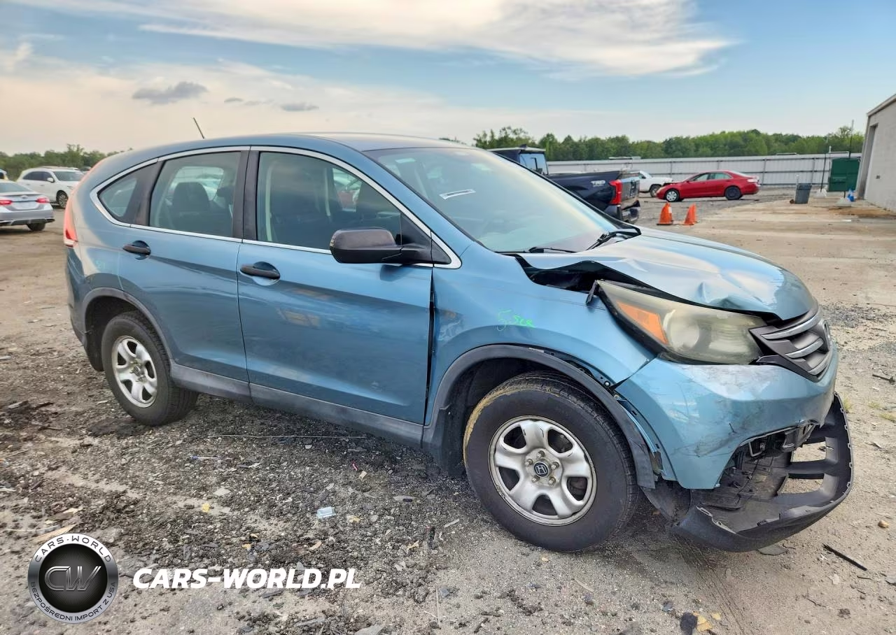 2014 Honda Cr-V Lx VIN:2HKRM4H32EH724624 - 4