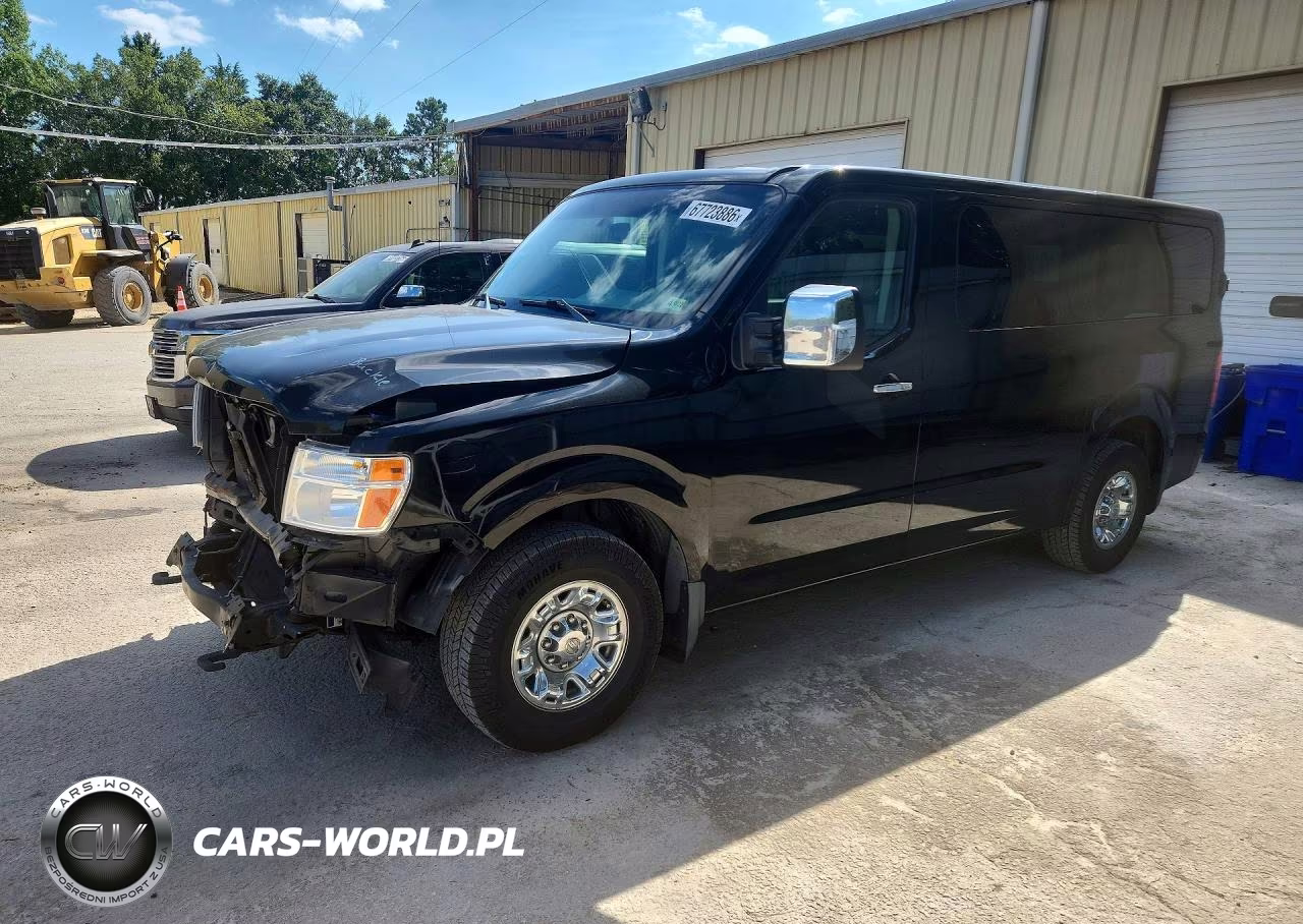 2017 Nissan Nv 3500 Hd Sl VIN:5BZAF0AA5HN851655 - 1